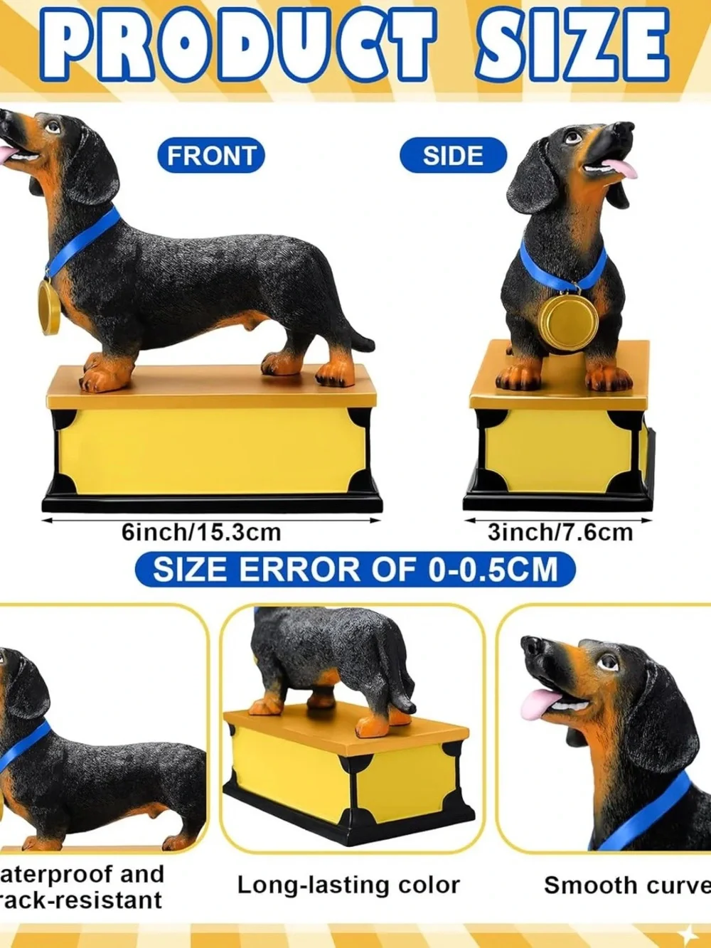 Kenning 6.5 Inch Dachshund Figure